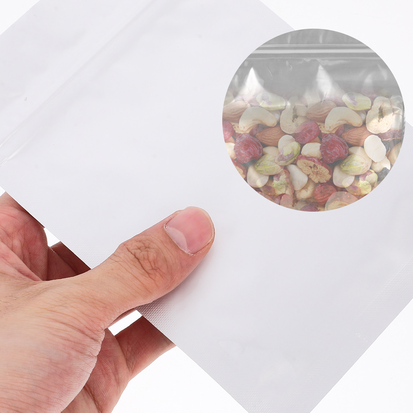 Food Snack - 50 sacs refermables hermétiques pour le