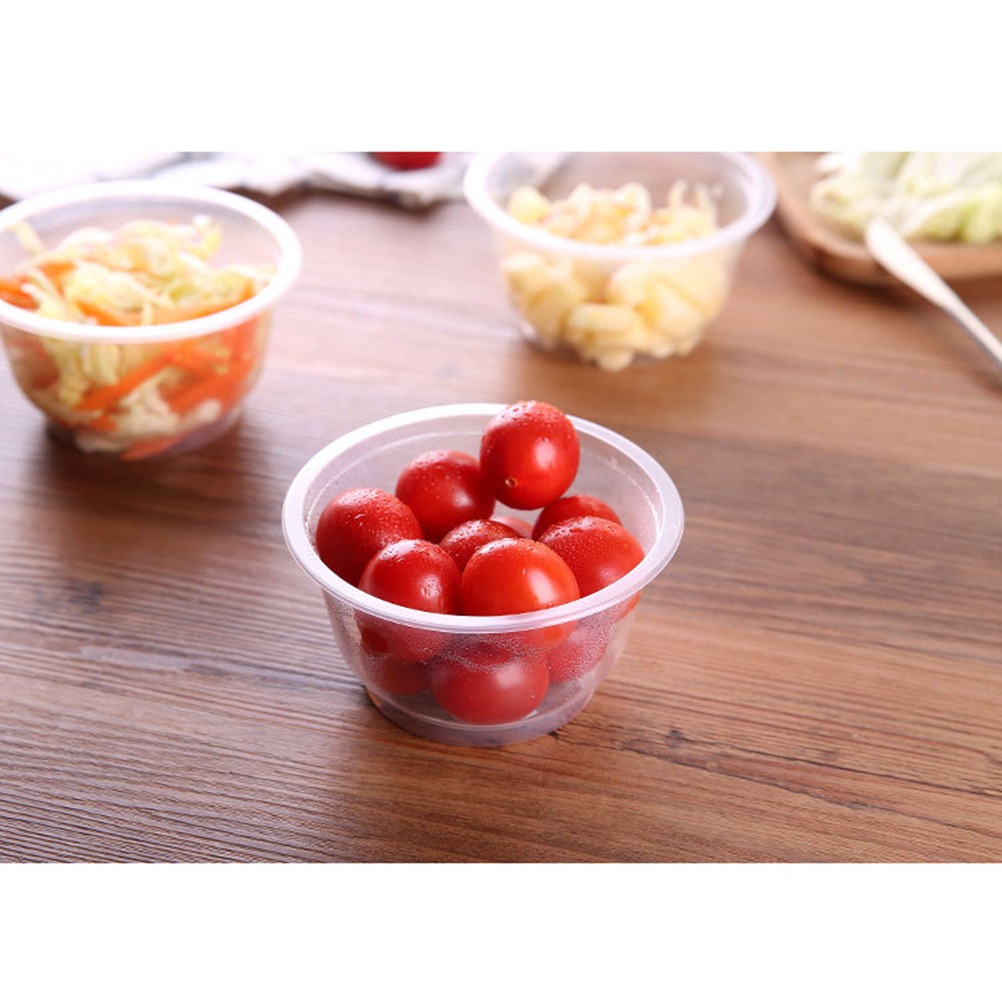 Food Snacks For Party - Bols en plastique jetables transparents et