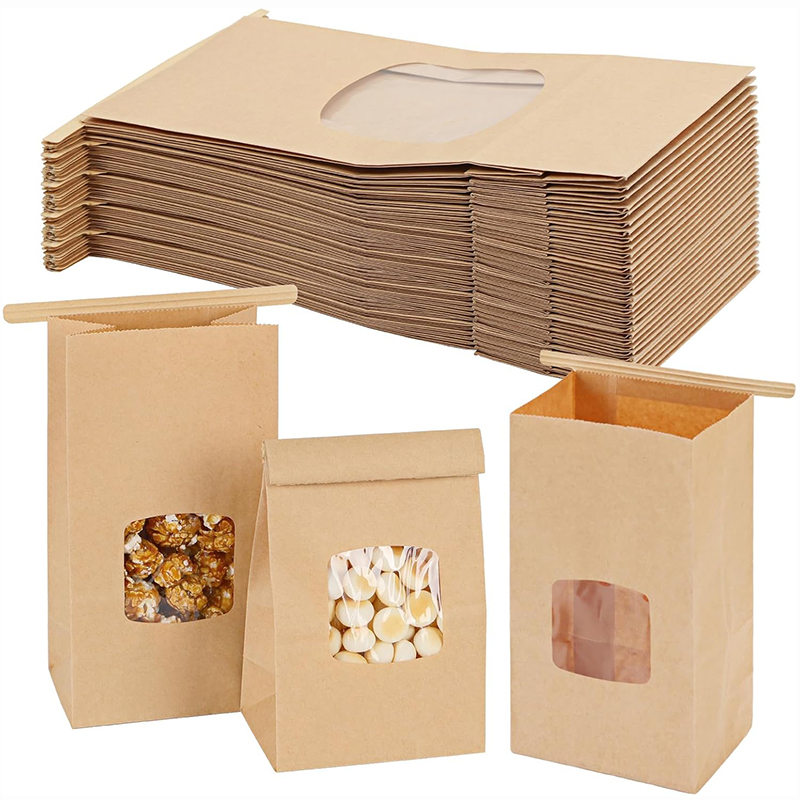 Food Snacks For Party - Sacs de boulangerie 10 pièces, sacs
