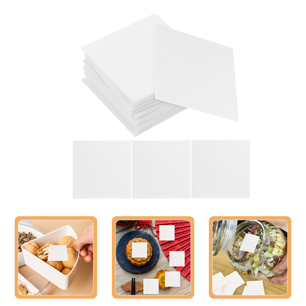 Food Snacks With Fiber - 100 feuilles déshydratantes en fibres végétales