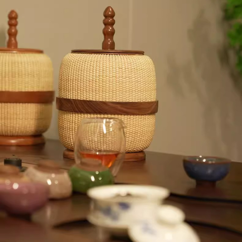 Food Snacks With Fiber - Panier de rangement en osier tressé