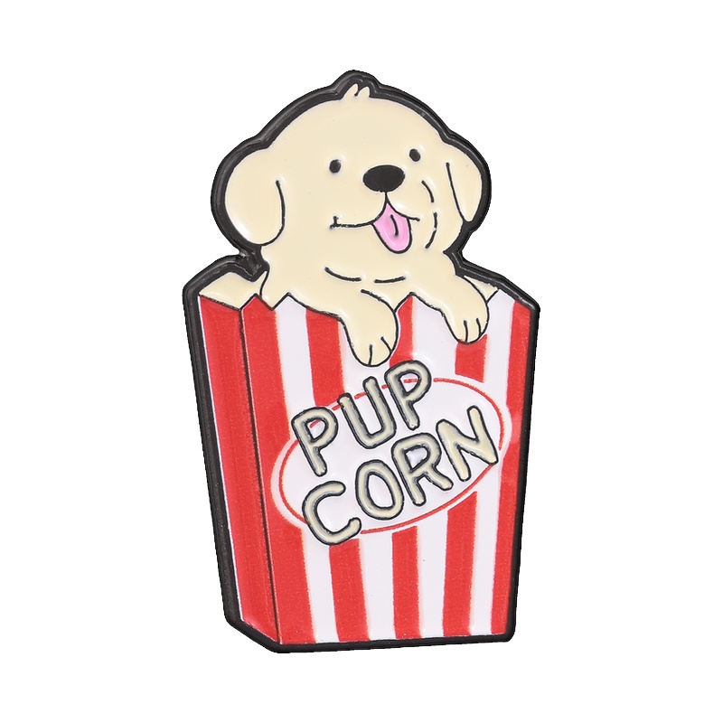 Pupcorn Puppy Popcorn Cartoon  - Zinc Food Snacks avis et prix