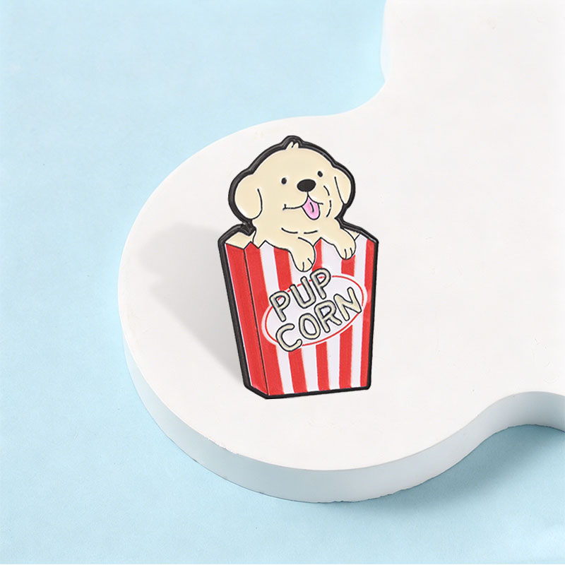 Pupcorn Puppy Popcorn Cartoon  - Zinc Food Snacks avis et prix
