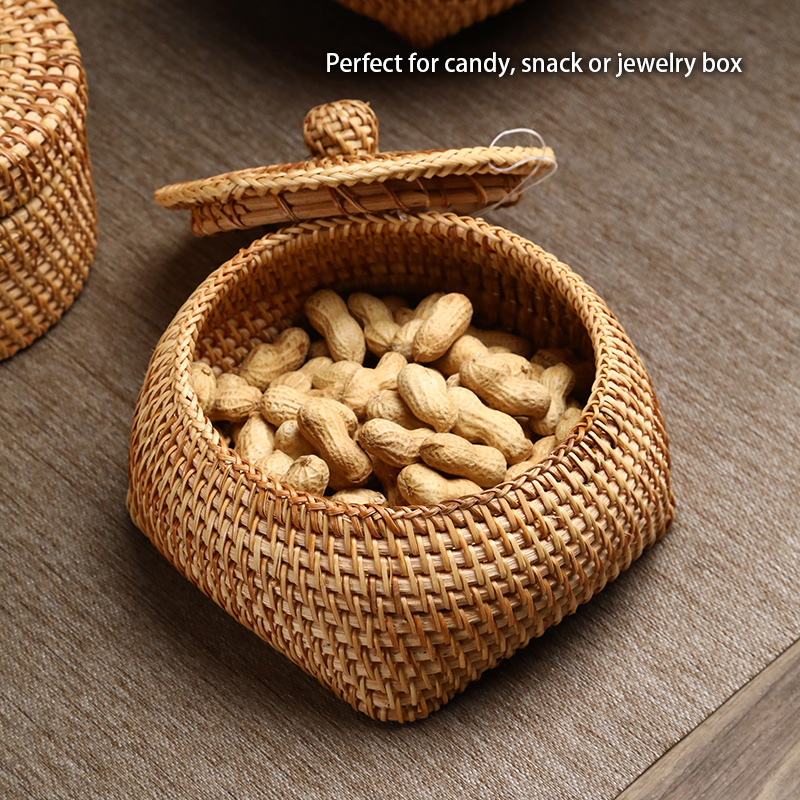Boîte de rangement en rotin ti - Food Snacks In Japan avis et prix