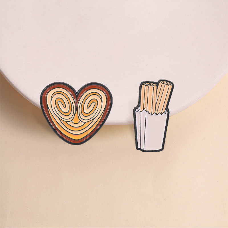 Broches émaillées sur le thème - Zinc Food Snacks avis et prix