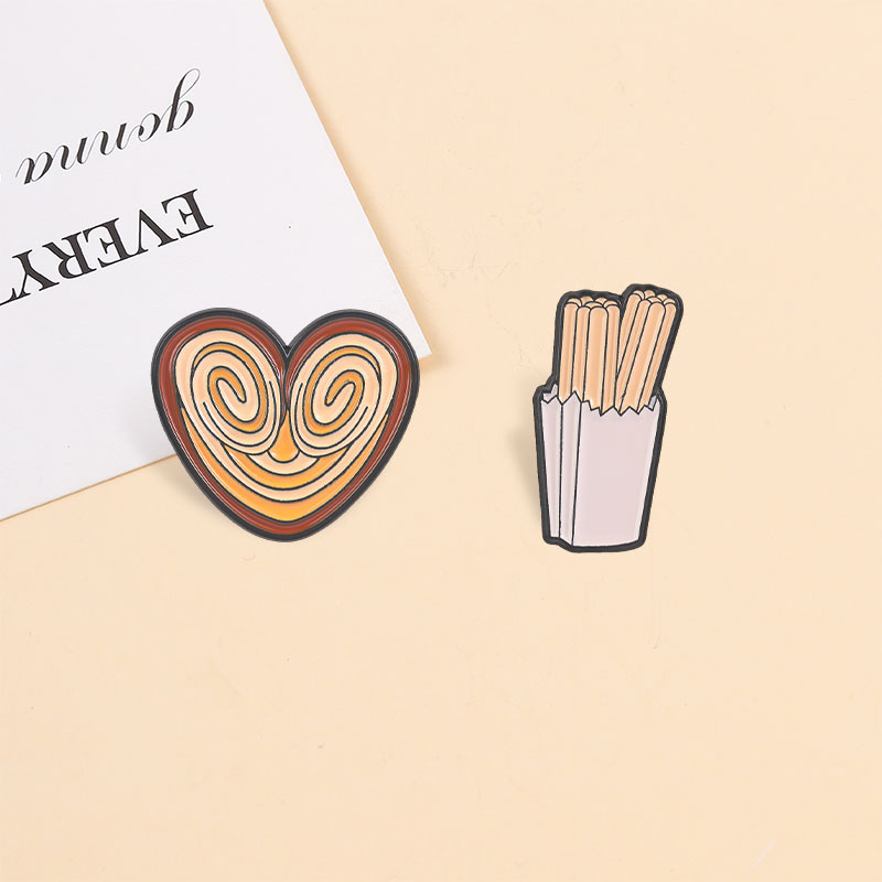 Broches émaillées sur le thème - Zinc Food Snacks avis et prix