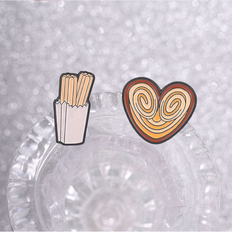 Broches émaillées sur le thème - Zinc Food Snacks avis et prix