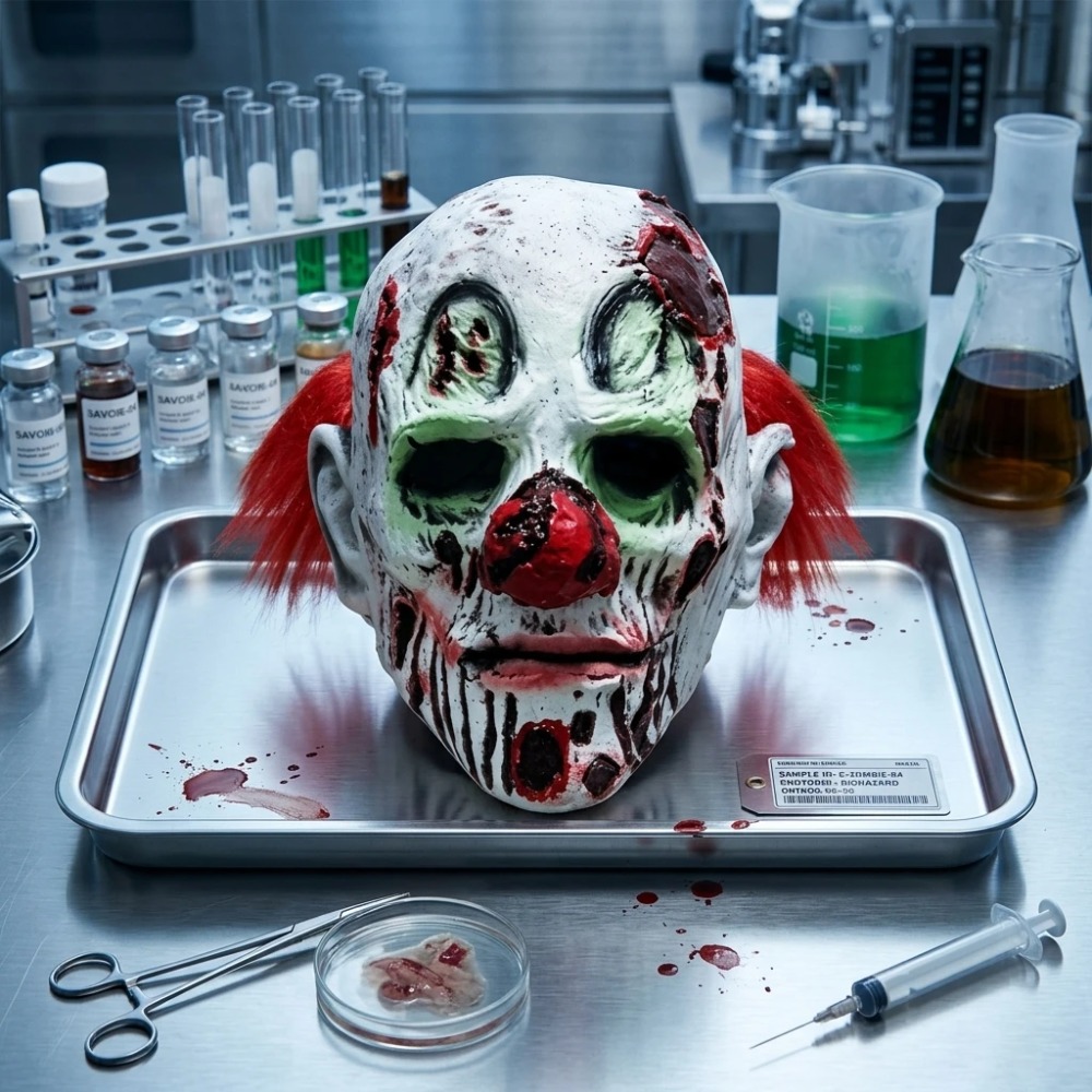 Masque en latex d'horreur, Mas - Zombie Snacks avis et prix