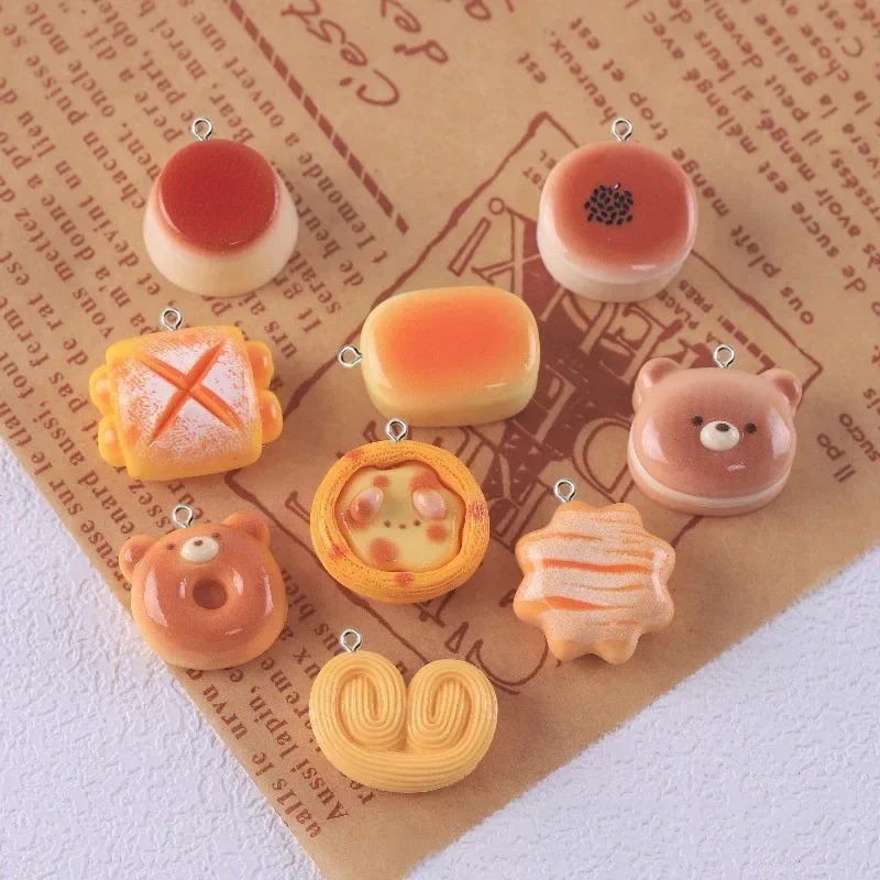 10 Breloques en résine en form - Food Snacks For Party avis et prix