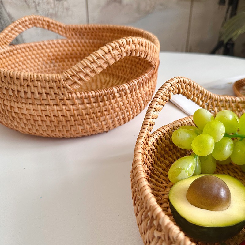 Corbeille à fruits en rotin du - Food Snacks With Fiber avis et prix