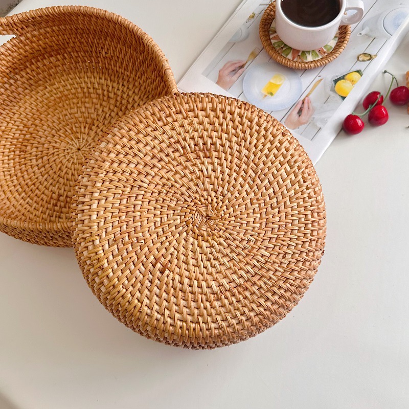 Corbeille à fruits en rotin du - Food Snacks With Fiber avis et prix